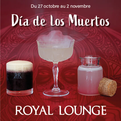 Día de los Muertos au Royal Lounge : 3 cocktails exclusifs !